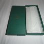 R. D. Gomez Green Leather Glasses Case