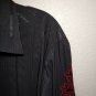 Mondo Black & Red  Men's X-Large Button-Down Long sleeve Shirt