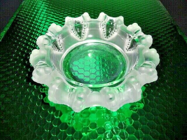 Lalique Cannes crystal ashtray
