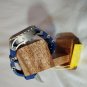 INVICTA SPECIALTY SUBAQUA QUARTZ TITANIUM SANDBLAST CASE W/BLUE TONE RUBBER BAND