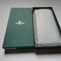 Pheasant Leather Eye Glass Case Xtra Wide Green 3.25" x 6.5"