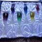 Faberge Lausanne Champagne Flute Glasses Set of 6 Multi-Color