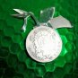 ELOI PERNET FRANCE 1868 SILVER COIN POCKET CIGAR CUTTER KNIFE