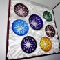 Faberge Crystal Colored Coasters