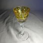 Faberge Xenia Yellow Crystal Glass