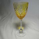 Faberge Odessa Yellow Crystal Glass