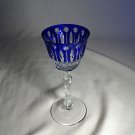 Faberge  "Xenia" Blue Crystal Glass
