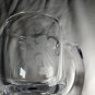 KOSTA BODA ART GLASS CRYSTAL MUG VICKE LINDSTRAND ETCHED 1971