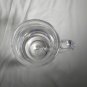 KOSTA BODA ART GLASS CRYSTAL MUG VICKE LINDSTRAND ETCHED 1971