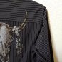 Artine | Men's Black Long sleeve Button down Casual Shirt