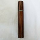 Cigar Travel Humidor Tube | Made Out of Mohagony Wood | Lined with Cedar