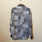John Lennon | Men's Black and White Patterned Long sleeve Button down  Shirt