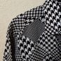 John Lennon | Men's Black and White Patterned Longsleeve Buttondown Casual Shirt