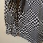 John Lennon | Men's Black and White Patterned Longsleeve Buttondown Casual Shirt