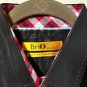Brio Milano | Contemporary Fit | Black Long sleeve Button down Casual Shirt