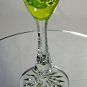 FABERGÉ | LIME GREEN ODESSA CRYSTAL FLUTE | SINGLE