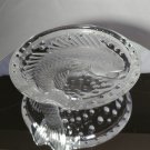Lalique Concarneau KOI FISH 6” Ashtray  Signed Authentic 6"