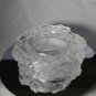 Art Deco Glass Large Ashtray