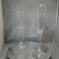 Faberge Atelier Crystal Champagne Glasses Set of 2 signed Tatiana Faberge