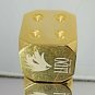 LIDO Six-Sided Brass Dice | da Paris