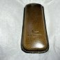 Pheasant Green Leather Eyeglass Carrying Case