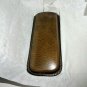 Pheasant Green Leather Eyeglass Carrying Case