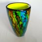 Colorful Art Glass Vase