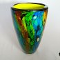 Colorful Art Glass Vase