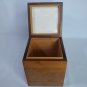 Decatur Industries USA  Humidor Cigar Box Walnut Wood