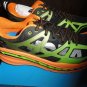 Hoka One Mens Stinson 3 ATR Shoes 1008326 Bright Green / Persimmon 12.5"