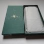 Pheasant Leather Eyeglass Carrying  Case Xtra Wide Green 3.25" x 6.5"