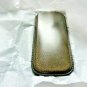 Pheasant Leather Eyeglass Carrying  Case Xtra Wide Green 3.25" x 6.5"