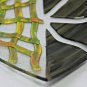 Art Glass Green Pattern Tray