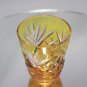 Faberge Crystal Yellow Gold Shot Glass