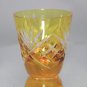 Faberge Crystal Yellow Gold Shot Glass