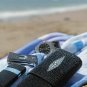 The "Show Band" 3 Cigar Case - Stingray Black