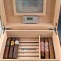 The "Airflow" Cigar Humidor - Antique Saddle Leather (30/40 Count)