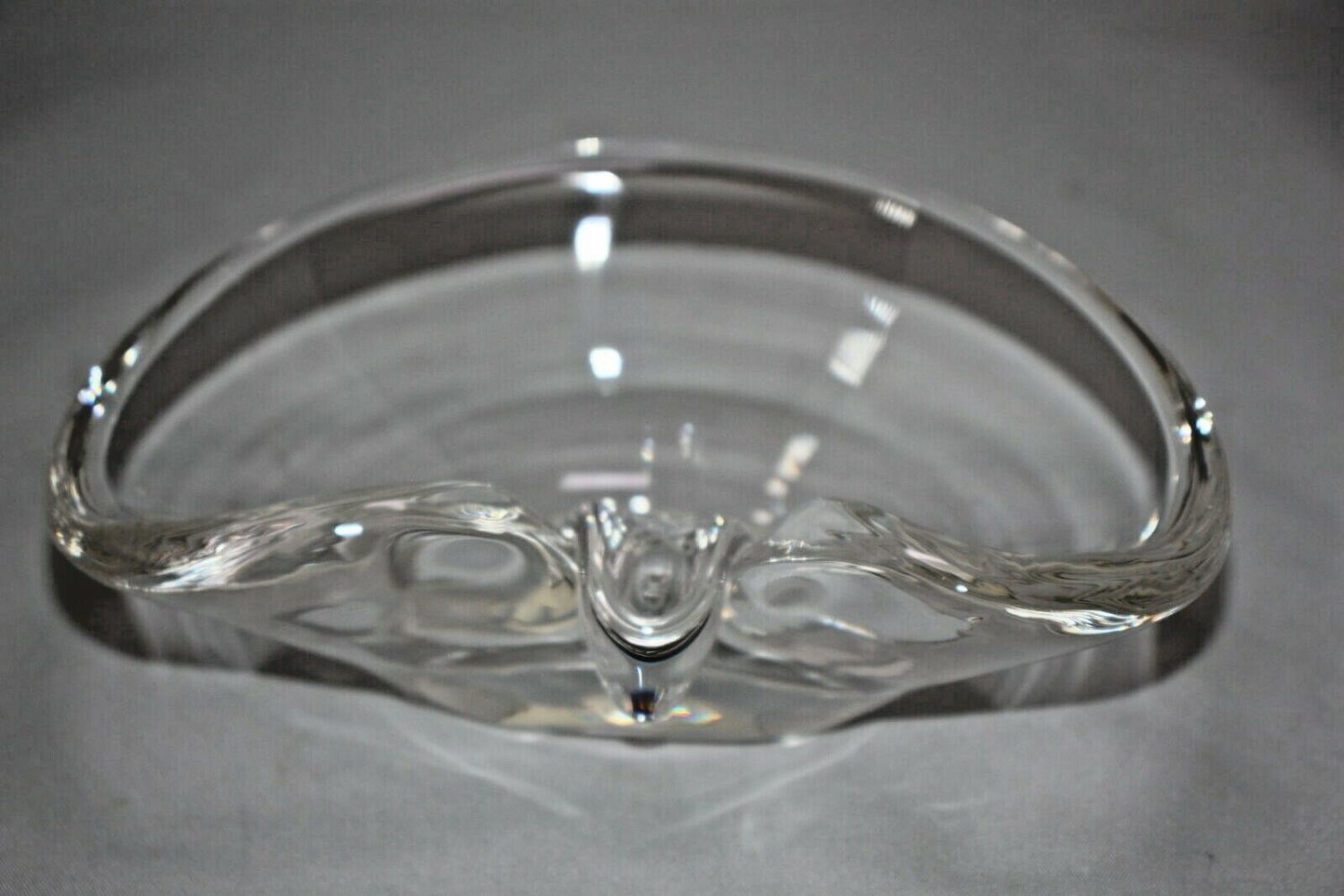 Steuben Glass Ashtray Mid Century Modern