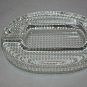 Comoy's of London Clear Crystal Heavy Glass Cigar Pipe Ashtray made in Italy