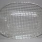 Comoy's of London Clear Crystal Heavy Glass Cigar Pipe Ashtray made in Italy
