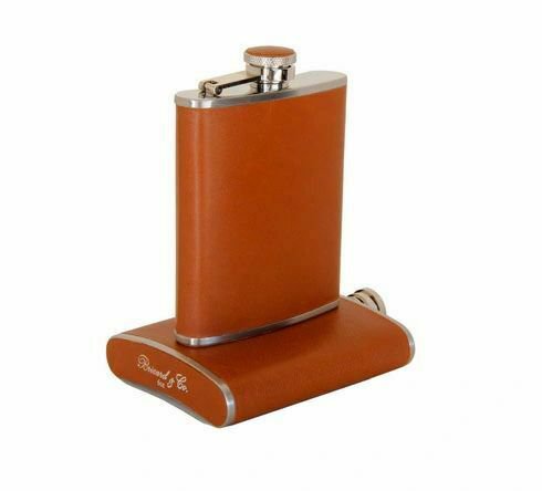 Bizard and Co. - The 6 oz Flask - Sunrise Tan