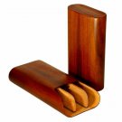 Bizard and Co. - The "Show Band" 3 Cigar Case - Rosewood