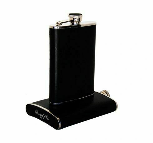 Bizard and Co. - The 8 oz Flask - Sunrise Black