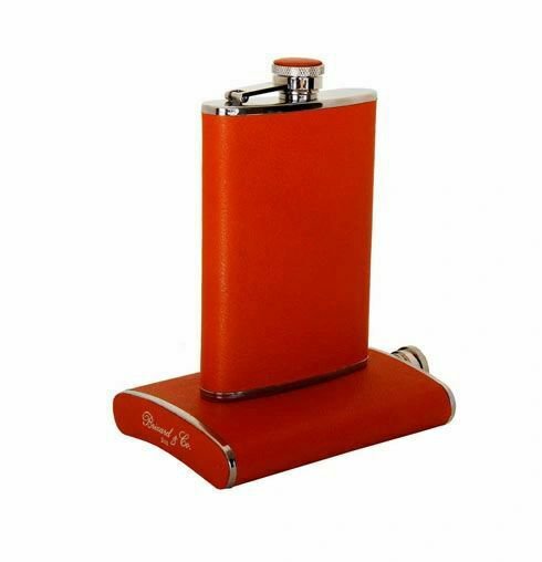 Bizard and Co. - The 8 oz Flask - Sunrise Orange