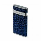 Bizard and Co. - The "Sottile" Lighter - Indigo Croco Pattern