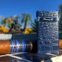 Bizard and Co. - The "Sottile" Lighter - Indigo Croco Pattern
