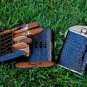 Bizard and Co. - The "Show Band" Travel Humidor - Croco Pattern Black