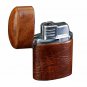 Bizard and Co. - The "Triple Jet" Table Lighter - Antique Saddle Leather