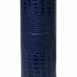 Bizard and Co. - The Cylinder Desk Humidor - Indigo Croco Pattern