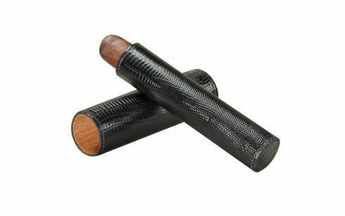 Bizard and Co. - The Single Cigar Tube - Lizard Pattern Black